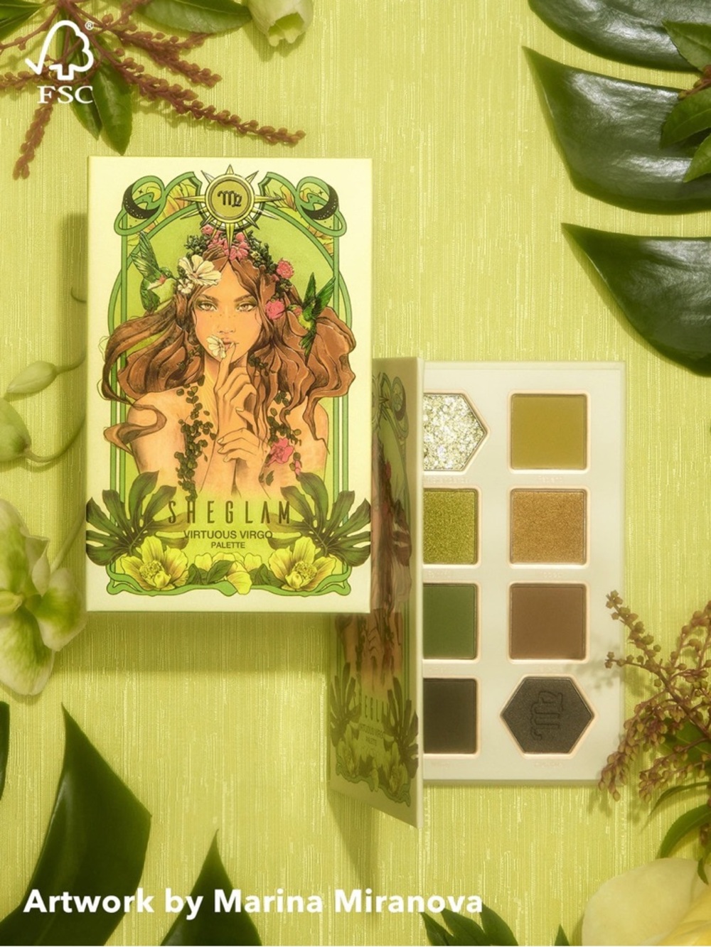 SHEGLAM Virtuous Virgo Eyeshadow Palette Zodiac